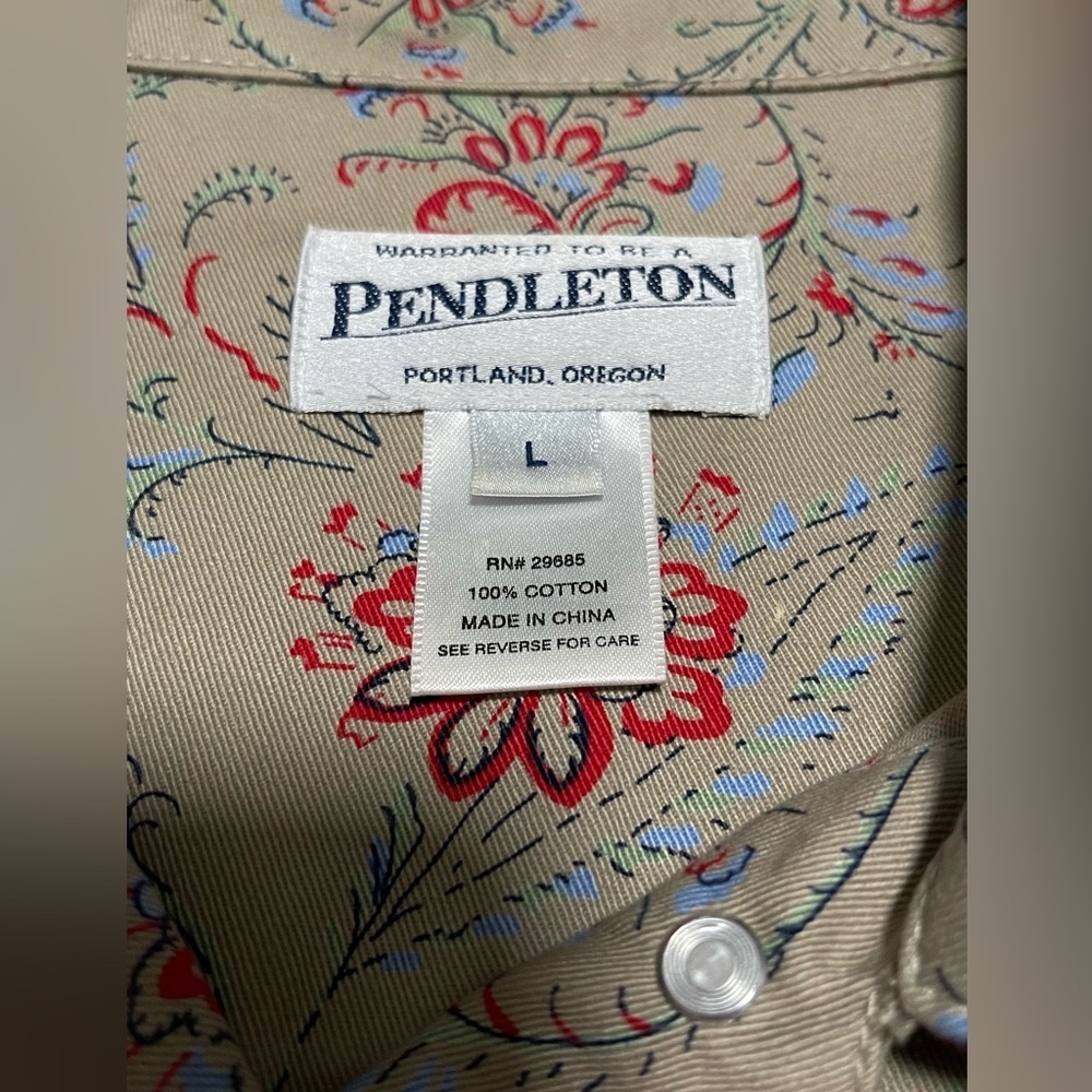 Pendleton Floral Button Jacket - Picture 6 of 6